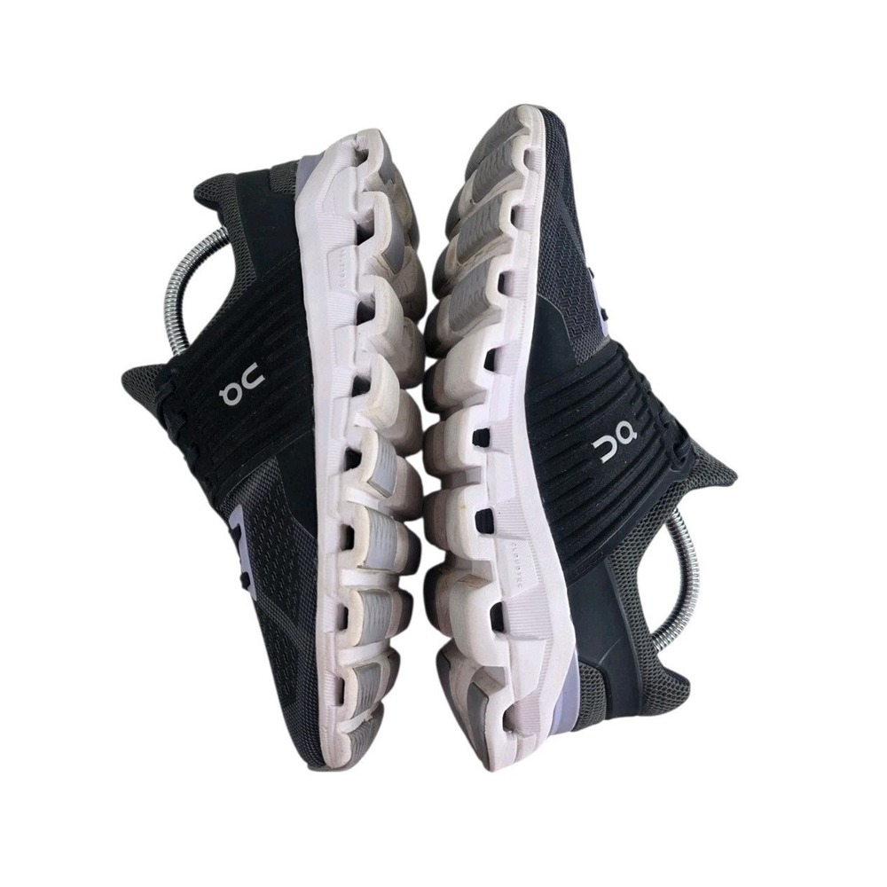 On Running Cloudswift Womens 9 Road Running Shoes Black Rock 41.99226 Breathable - Picture 7 of 13